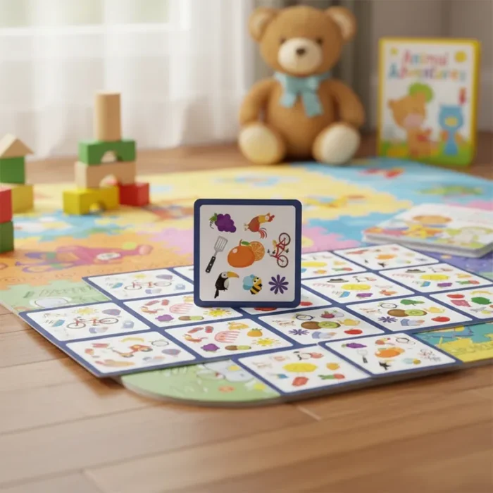 Cartas De Observación Y Memoria Crazzy Flip Card Educativo