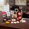 Juego De Rol Detective Privado Kit Completo Madera