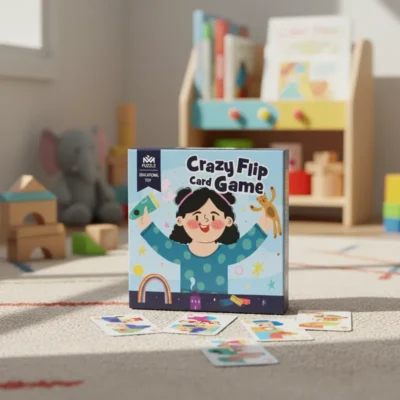 Cartas De Observación Y Memoria Crazzy Flip Card Educativo