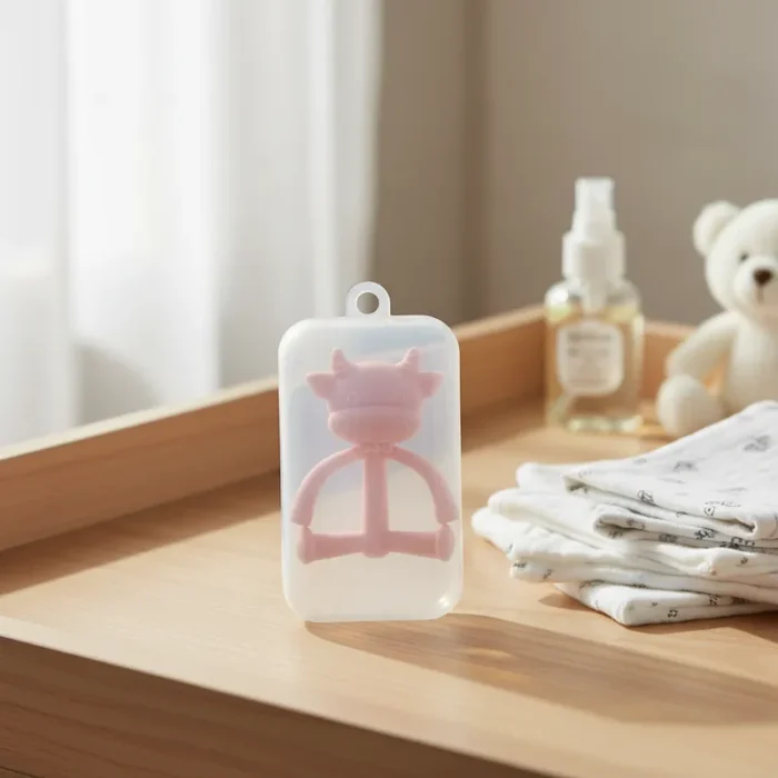 Rasca Encías Llama Dientes Mordedor Bebé Silicona Vaquita