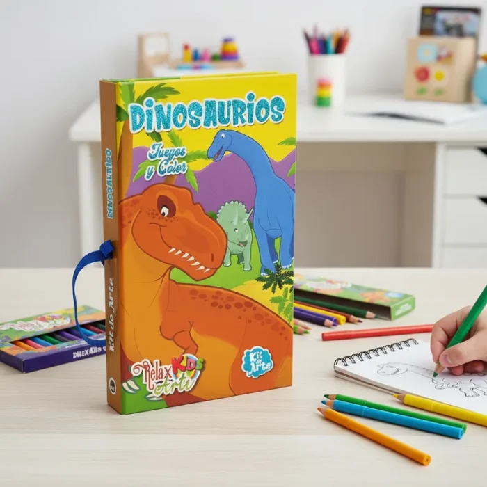 Dinosaurios Juegos Y Color