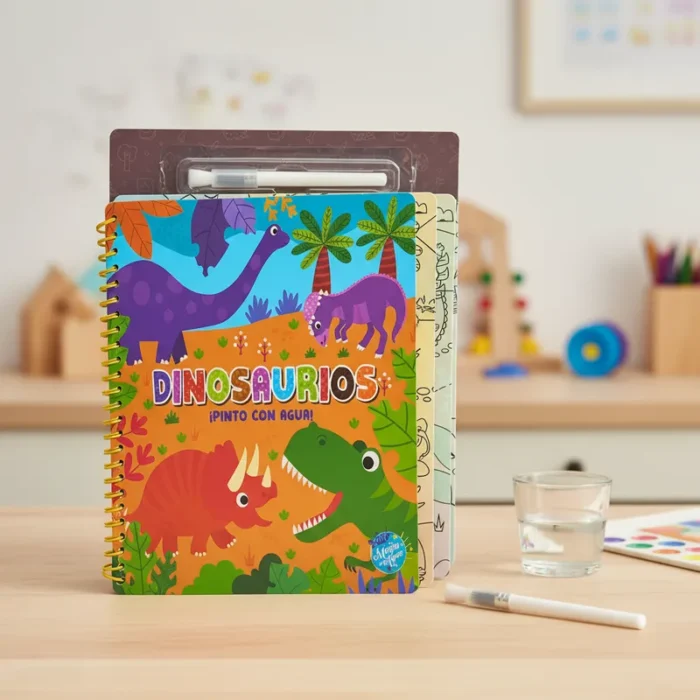 Dinosaurios Pinto Con Agua