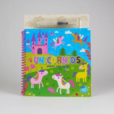Unicornios Pinto Con Agua
