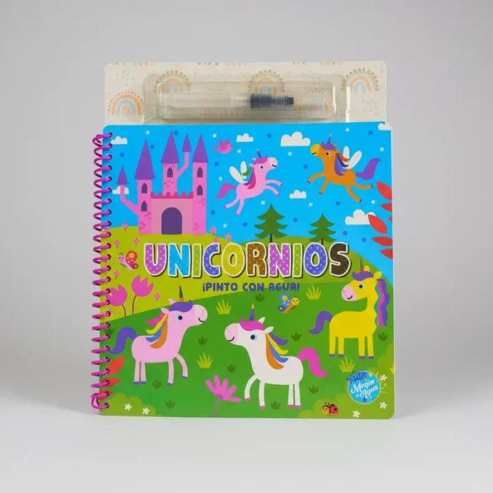 Unicornios Pinto Con Agua