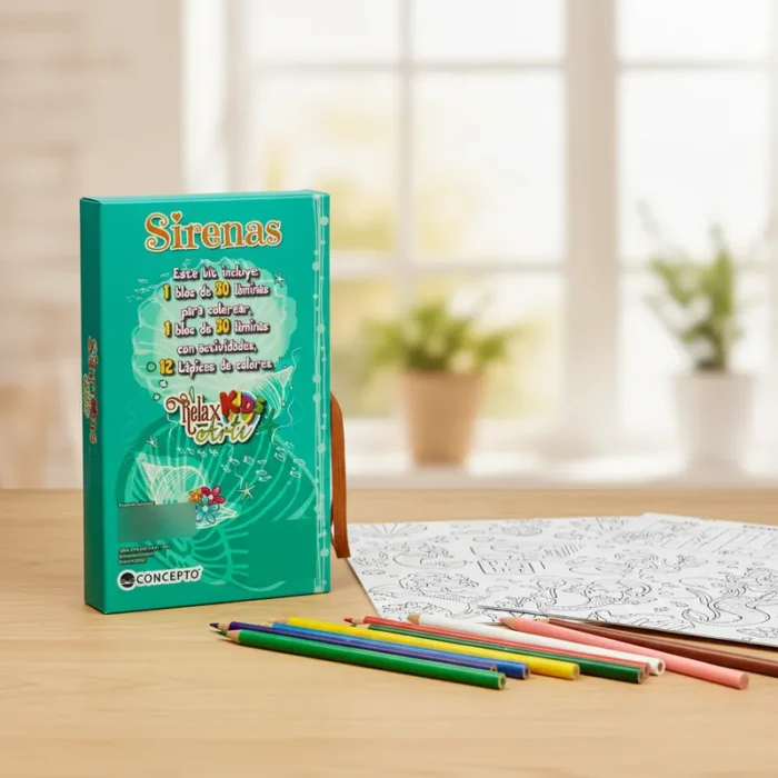 Sirenas Juegos Y Color
