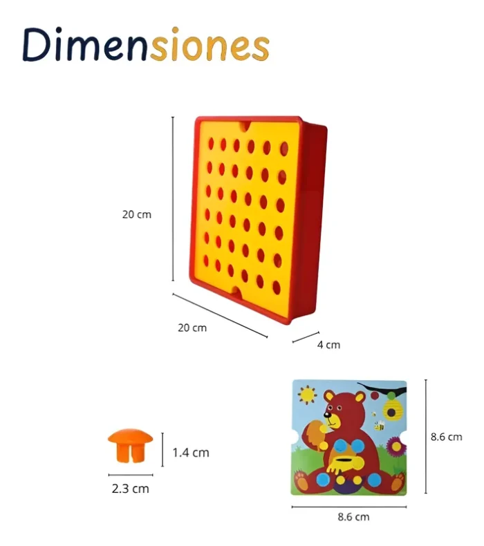 Didáctico Botones Artísticos