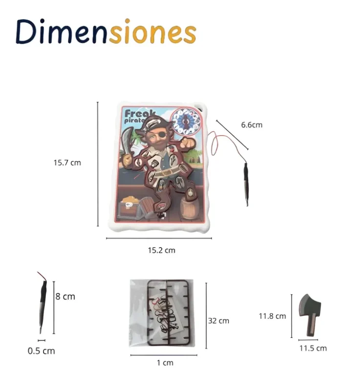 Juego De Mesa Operando Al Pirata