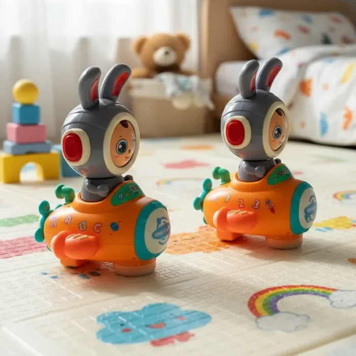 Rabbit Dancing– juguete musical y emociones.